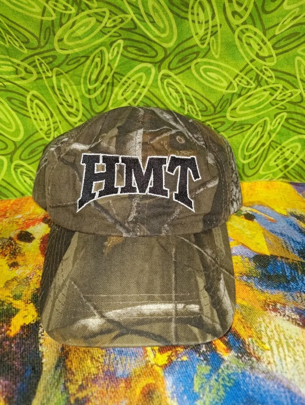 Realtreee HMT Camouflage Hunting Trucker Strap-on Hat Cap